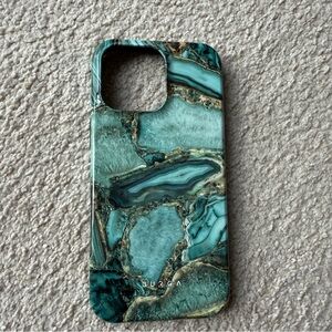 BURGA iPhone 16 Pro Max Case - Ubud Jungle Pattern Green Emerald New Phone Cover